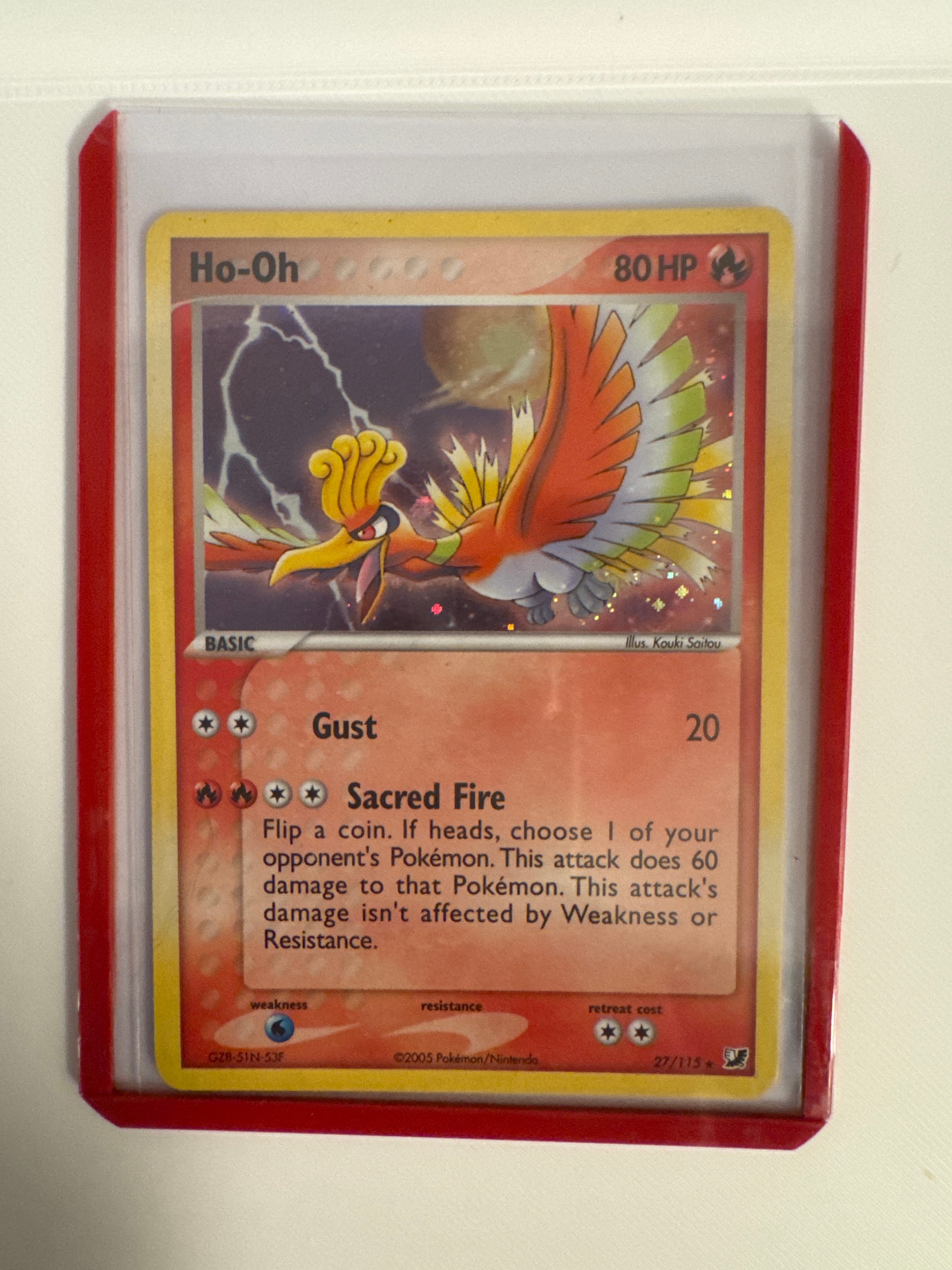 Ho-oh 27/115 holo