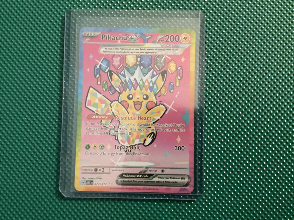 Pikachu ex ascended Heros 277/217